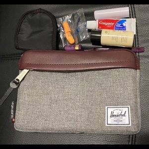 Herschel supply company travel amenity kit